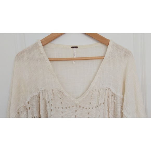 Free People Linen Blouse - Picture 4 of 4